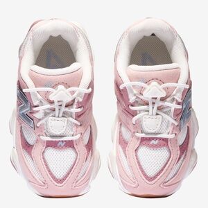 New Balance Kids' Pink and White Sneakers